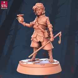 3D Printed STL Miniatures Beggars Guild Set 28 - 32mm War Gaming D&D (Online Only)