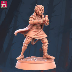 3D Printed STL Miniatures Beggars Guild Set 28 - 32mm War Gaming D&D (Online Only)