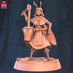3D Printed STL Miniatures Beekeepers Set 28 - 32mm War Gaming D&D (Online Only)