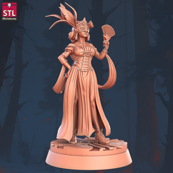 3D Printed STL Miniatures Masquerade Vetenian Carnival Set 28 - 32mm War Gaming D&D (Online Only)