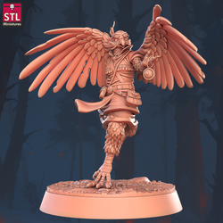 3D Printed STL Miniatures Floating Islands Characters 28 - 32mm War Gaming D&D (Online Only)