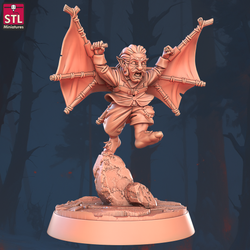 3D Printed STL Miniatures Floating Islands Characters 28 - 32mm War Gaming D&D (Online Only)