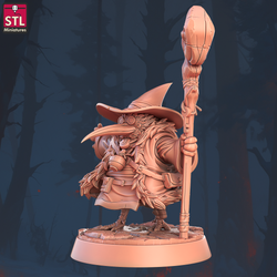 3D Printed STL Miniatures Floating Islands Characters 28 - 32mm War Gaming D&D (Online Only)