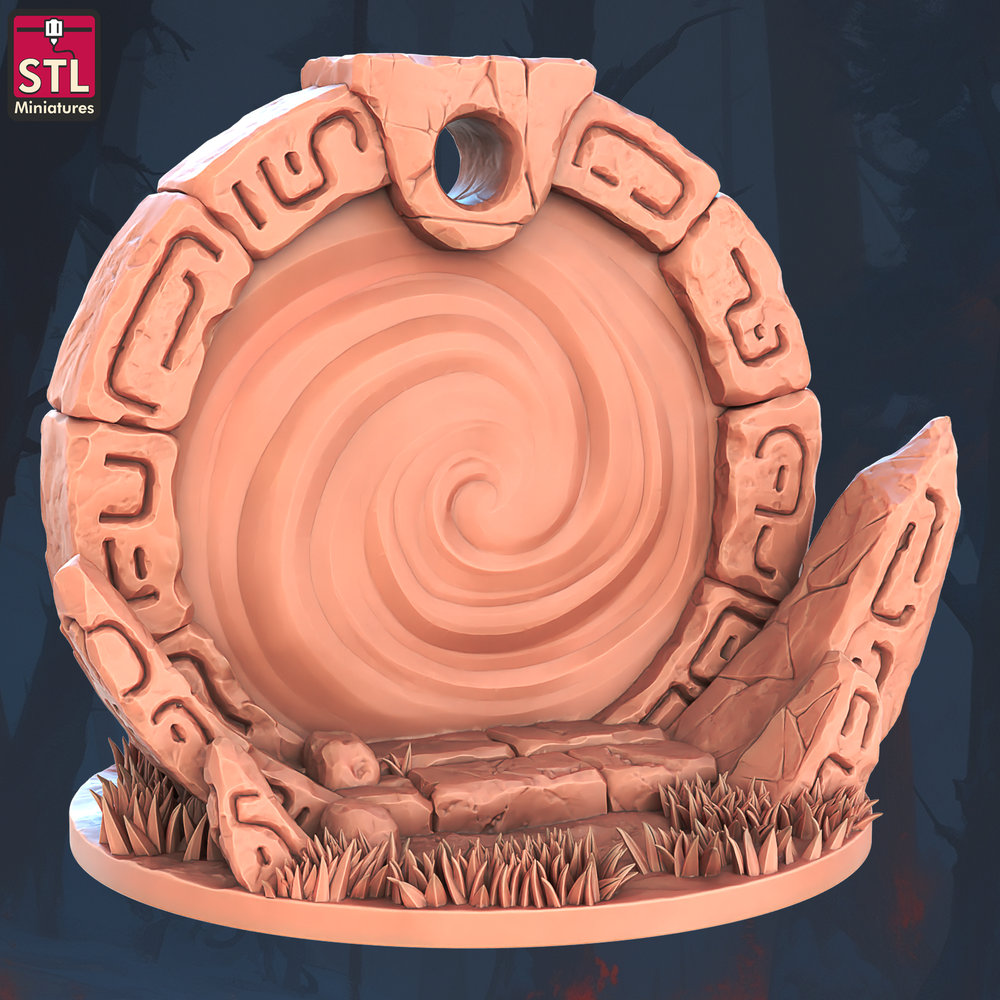 3D Printed STL Miniatures Floating Islands Set 28 - 32mm War Gaming D&D (Online Only)