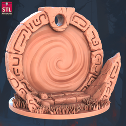 3D Printed STL Miniatures Floating Islands Set 28 - 32mm War Gaming D&D (Online Only)