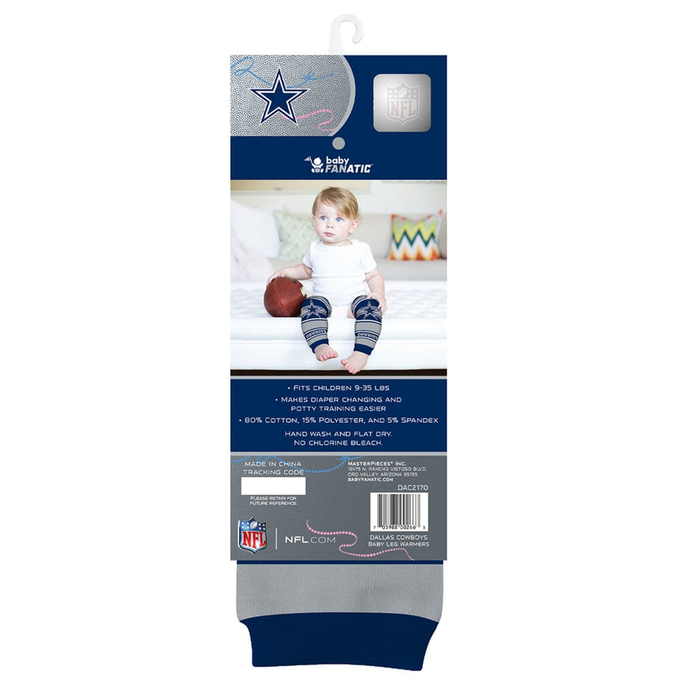 Dallas Cowboys Baby Leg Warmers (ONLINE ORDER ONLY)