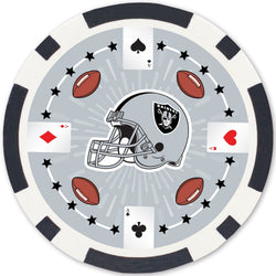 Las Vegas Raiders 100 Piece Poker Chips (ONLINE ORDER ONLY)