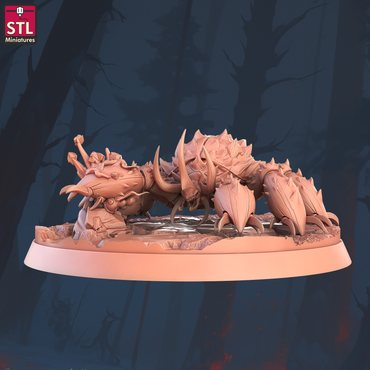 3D Printed STL Miniatures Devourer 28 - 32mm War Gaming D&D (Online Only)