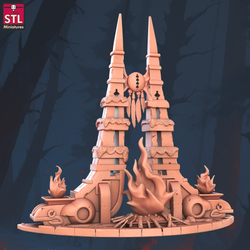 3D Printed STL Miniatures Lizardfolks Set 28 - 32mm War Gaming D&D (Online Only)