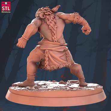 3D Printed STL Miniatures Troll 28 - 32mm War Gaming D&D (Online Only)