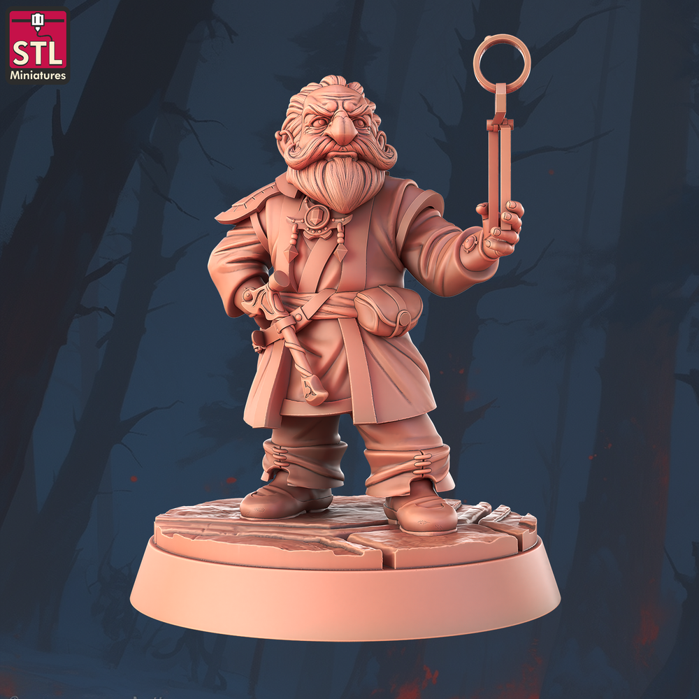 3D Printed STL Miniatures Jewels Crafters Set 28 - 32mm War Gaming D&D (Online Only)