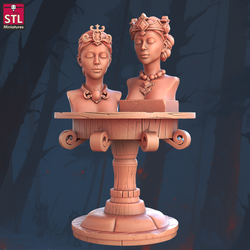 3D Printed STL Miniatures Jewels Crafters Set 28 - 32mm War Gaming D&D (Online Only)