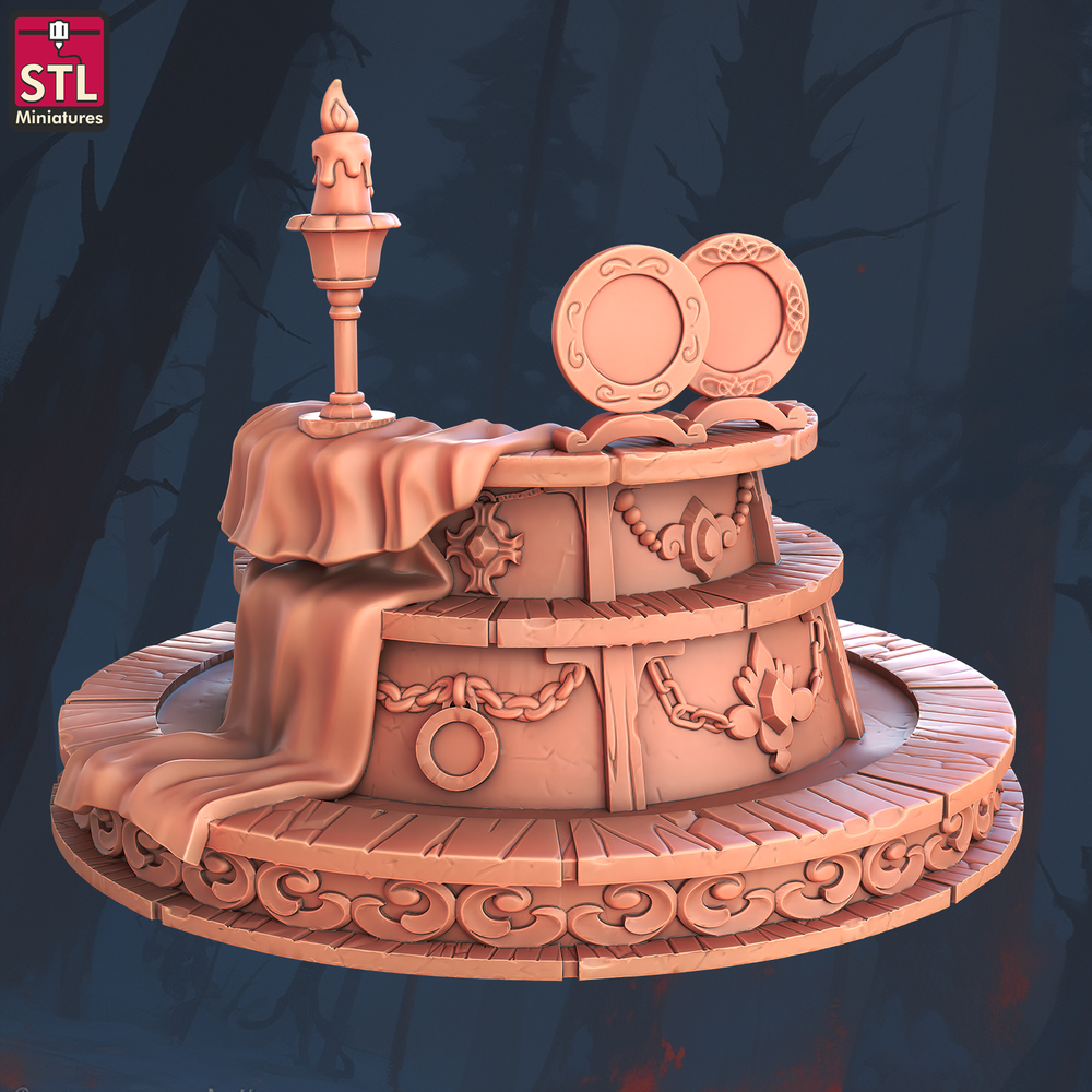 3D Printed STL Miniatures Jewels Crafters Set 28 - 32mm War Gaming D&D (Online Only)