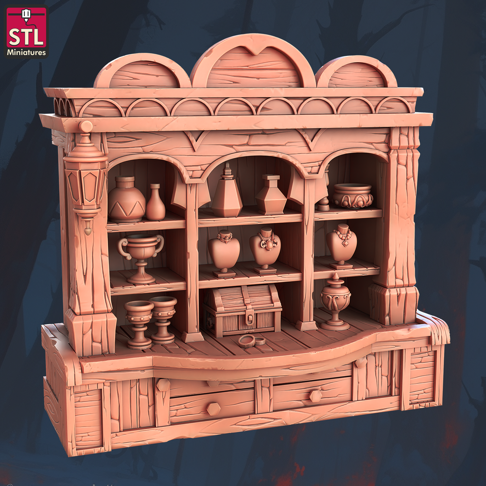 3D Printed STL Miniatures Jewels Crafters Set 28 - 32mm War Gaming D&D (Online Only)