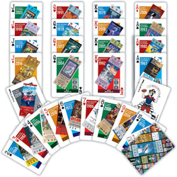 NFL Super Bowl Ticket Playing Cards - 54 Card Deck (ONLINE ORDER ONLY)