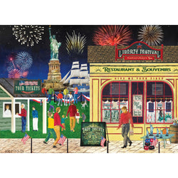 Americana - Lady Liberty 500 Piece EZ Grip Jigsaw Puzzle