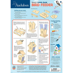 Audubon - Birdfeeder Wood Craft & Paint Kit (ONLINE ORDER ONLY)