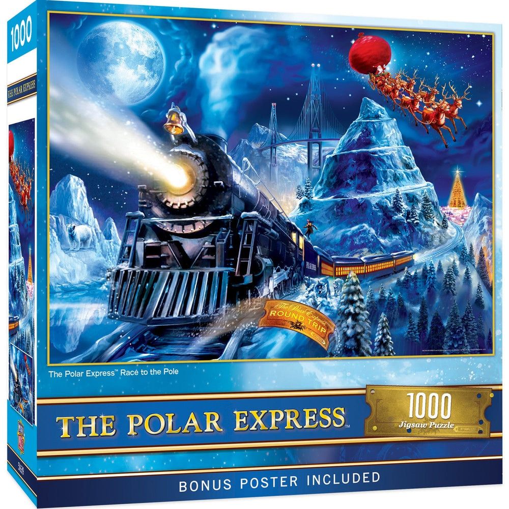 The Polar Express - Race to the Pole 1000 Piece Jigsaw Puzzle (ONLINE ORDER ONLY)