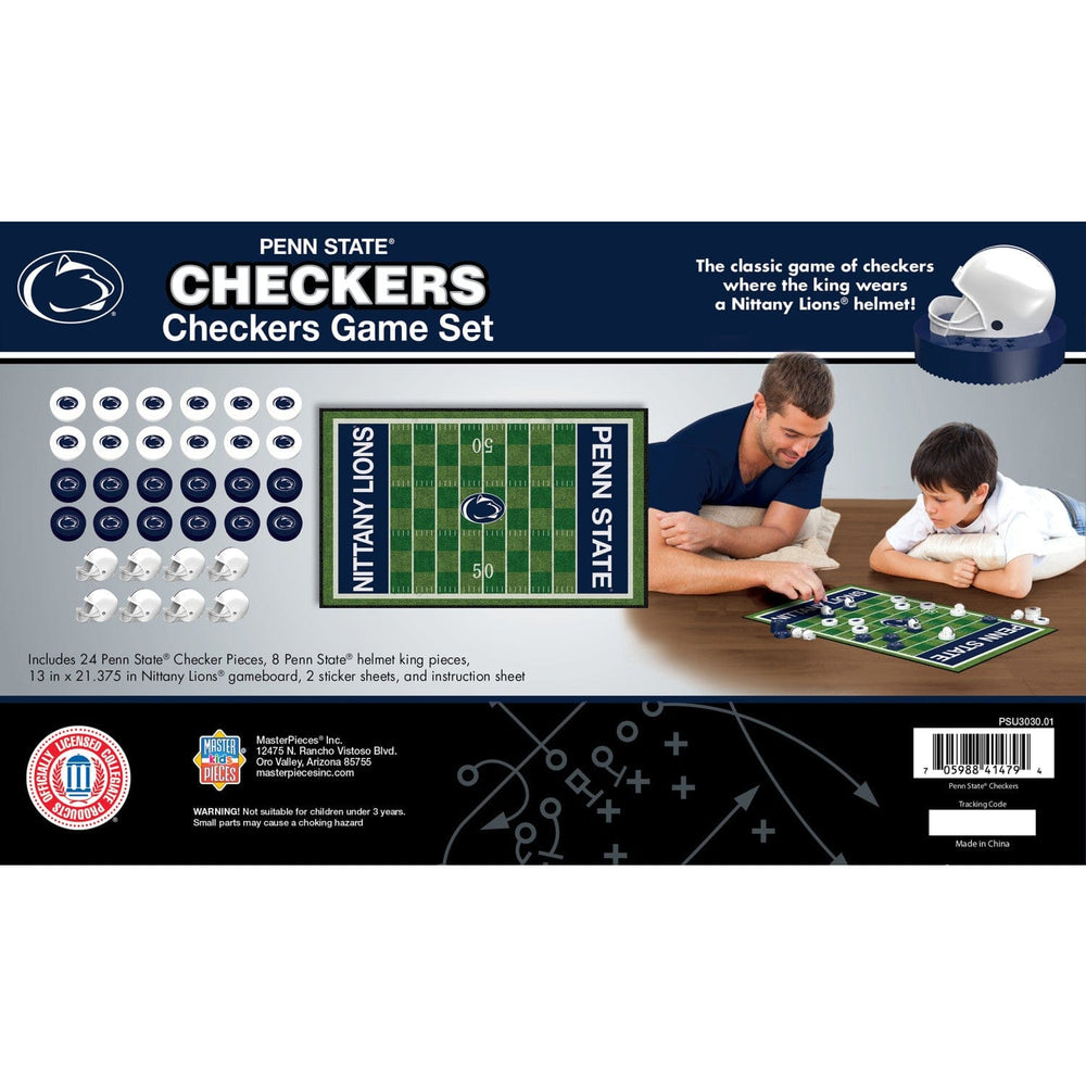 Penn State Nittany Lions Checkers Board Game (ONLINE ORDER ONLY)