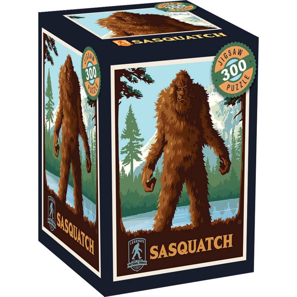 Sasquatch 300 Piece Jigsaw Puzzle