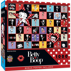 Betty Boop - Boop-oop-a-Doop 1000 Piece Jigsaw Puzzle (ONLINE ORDER ONLY)