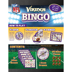 Minnesota Vikings NFL Bingo Game