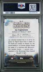 Graded 2025 Topps Bowman Jac Caglianone #GL21 Greatness Loading Rookie RC Baseball Card PSA 10 Gem Mint (ONLINE ORDER ONLY)