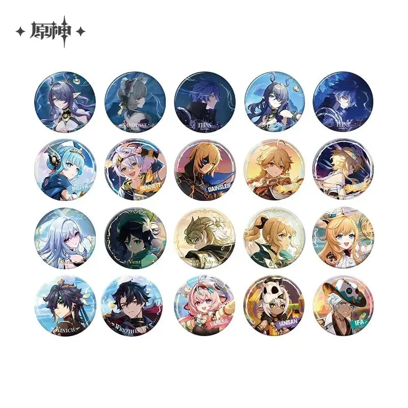 Genshin Impact Theme Seires Character Badge Natlan