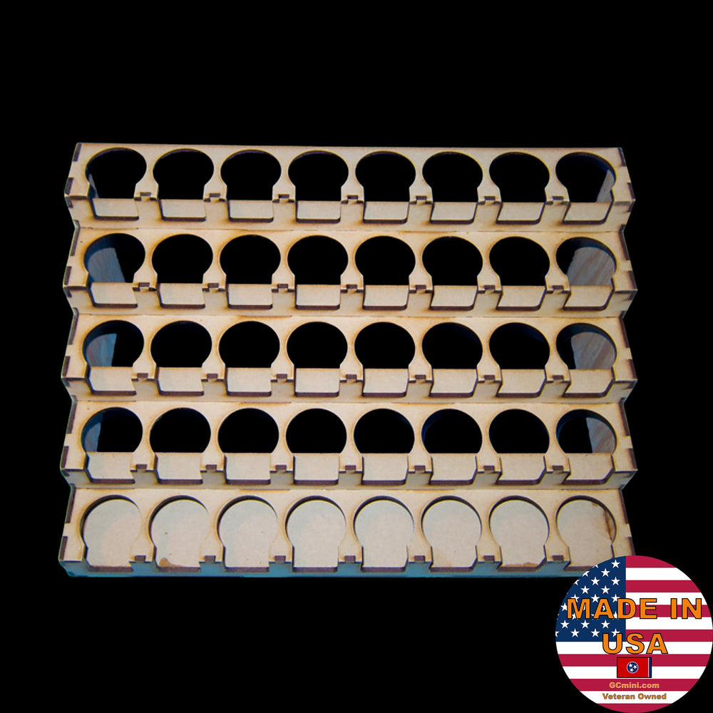 Paint Rack - 34mm Designed for GW and Citadel Paint Pots (Online Order Only) (Online Order Only)