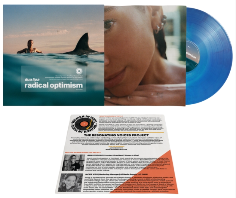 RADICAL OPTIMISM (GALAXY BLUE VINYL) (WOMEN IN VINYL/AMS EXCLUSIVE) [Vinyl] (ONLINE ORDER ONLY)