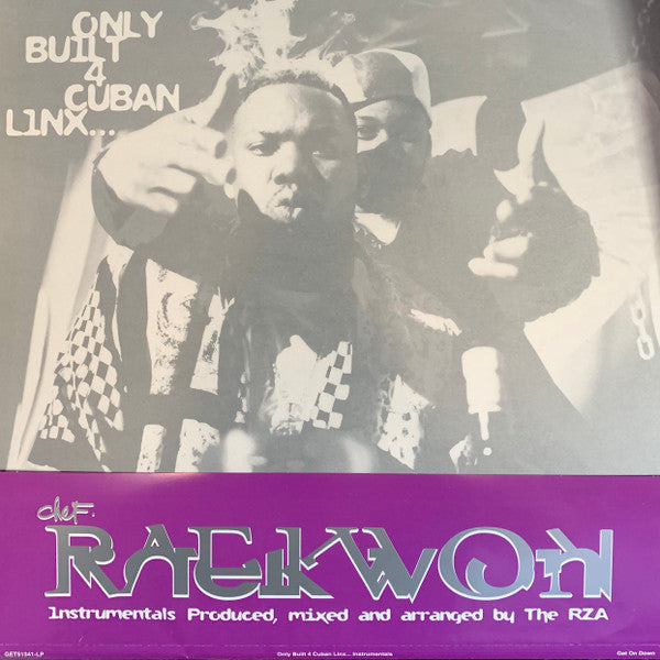 Only Built 4 Cuban Linx... Instrumentals (Purple-In-Clear Splatter Colored Vinyl) (2 Lp's) [Vinyl] (ONLINE ORDER ONLY)