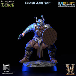 3D Printed Clay Cyanide Bileblight of Loki Vikings 28 32 mm D&D (Online Only)