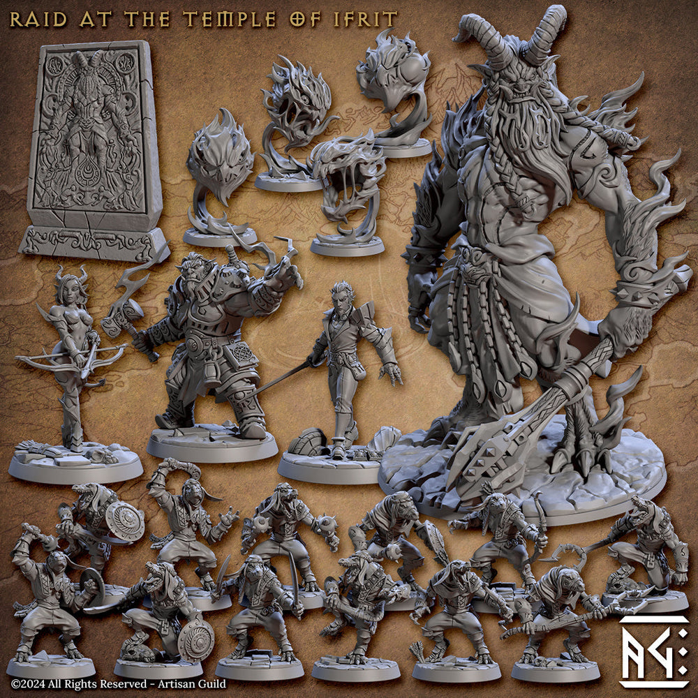 Raid at the Temple of Ifrit: Complete Set (Online Only)