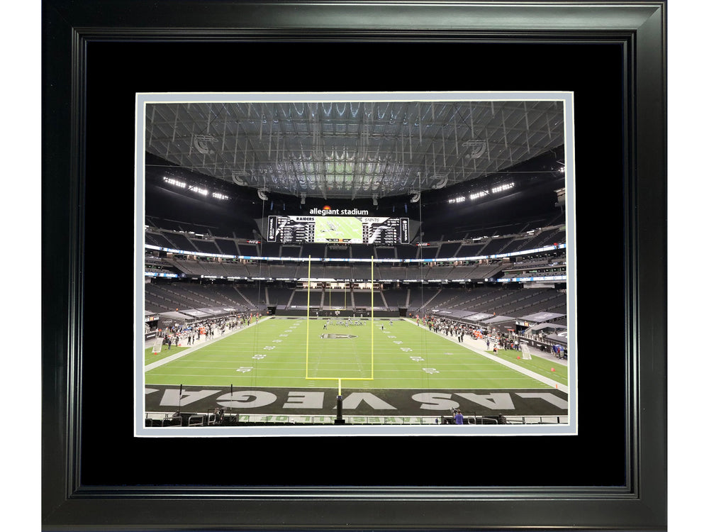 Framed Allegiant Stadium Las Vegas Raiders 11"x14" Football Photo Professionally Matted (ONLINE ORDER ONLY)