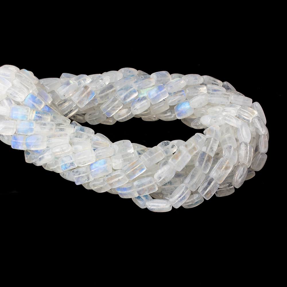 Rainbow Moonstone plain rectangle 14 inch 36 beads 8x6x3-9x6x4mm AA (ONLINE ORDER ONLY)
