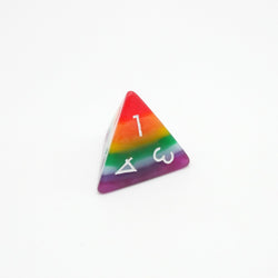 Rainbow Redux - 7 Piece DnD Dice Set | Acrylic RPG Gaming Dice (ONLINE ORDER ONLY)