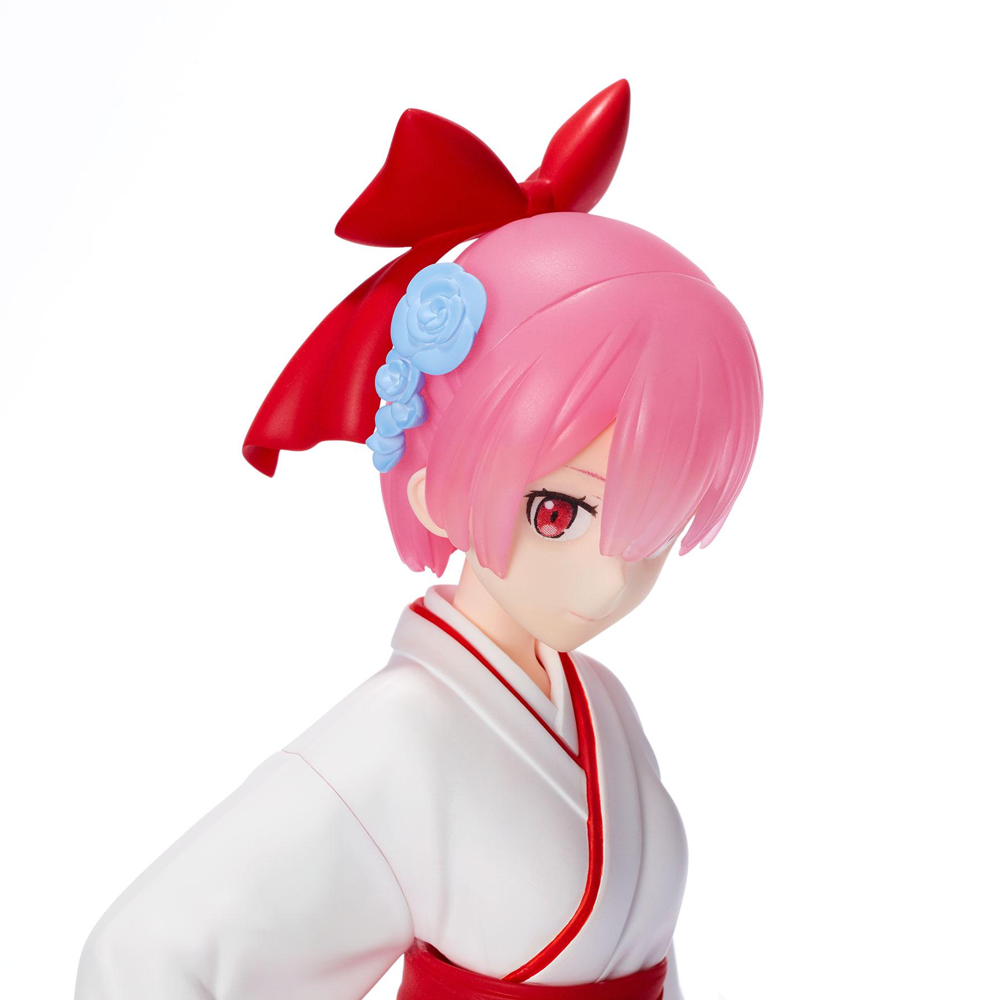 SEGA: Re:Zero Starting Life in Another World - Ram (Shrine Maiden Style) Super Premium Figure (ONLINE ORDER ONLY)