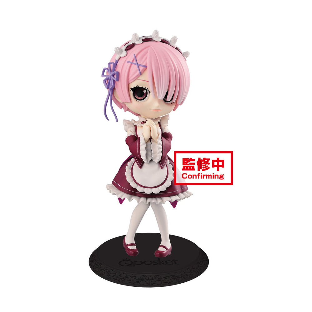 Banpresto Q Posket: Re:Zero - Starting Life in Another World -  Ram (Ver.B) (ONLINE ORDER ONLY)