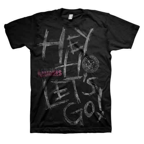 Ramones - Hey Ho [T-Shirt] (ONLINE ORDER ONLY)