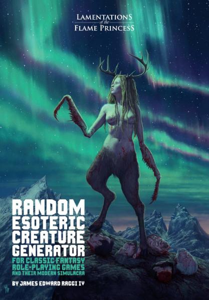 Random Esoteric Creature Generator (Lamentations of the Flame Princess) (ONLINE ORDER ONLY)