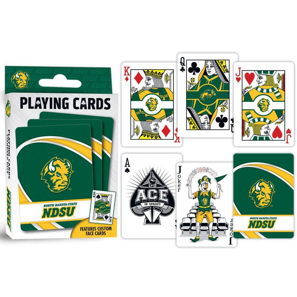 North Dakota State Bison Playing Cards - 54 Card Deck (ONLINE ORDER ONLY)