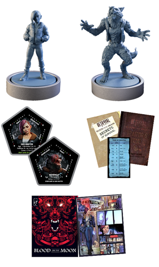 Betrayal the Werewolfs Journey: Blood on the Moon (ONLINE ORDER ONLY)