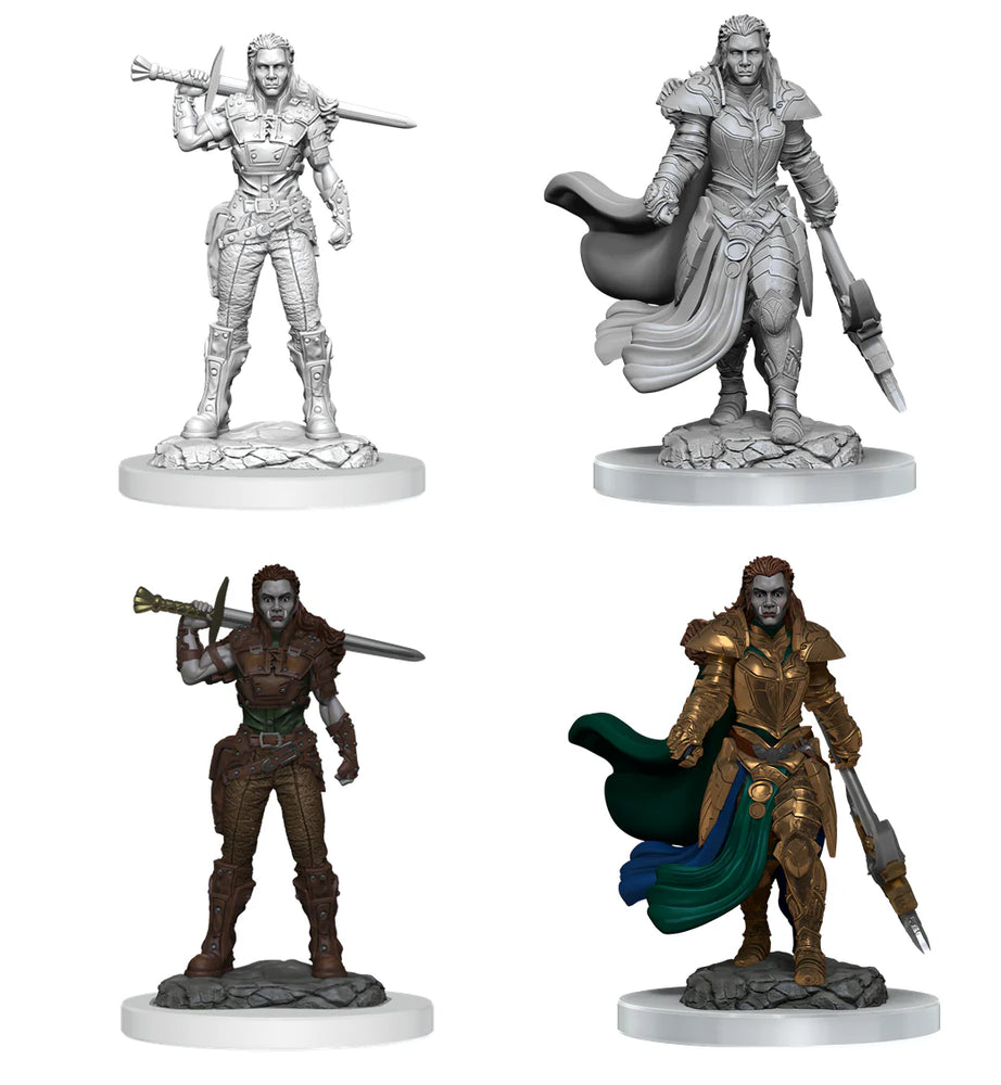 D&D Nolzur's Marvelous Miniatures: Orc Fighter Female (Online Order Only)