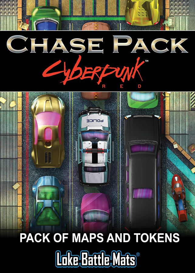 Cyberpunk RED: Chase Pack - Maps and Tokens