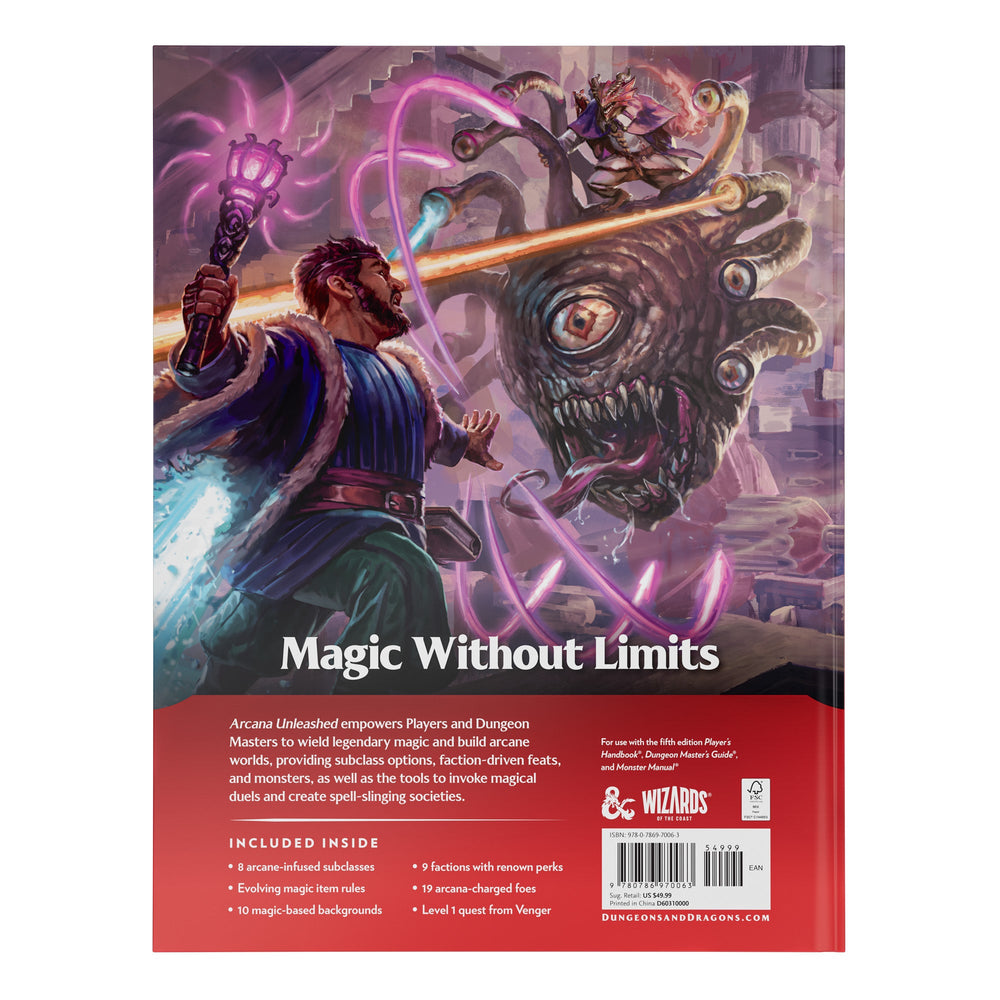 D&D: Arcana Unleashed Gameplay Expansion (ONLINE ORDER ONLY)