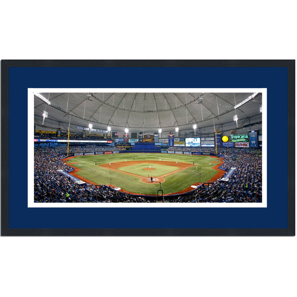Framed Tropicana Field Tampa Bay Rays MLB 16x24 Baseball Photo Professionally Matted (ONLINE ORDER ONLY)