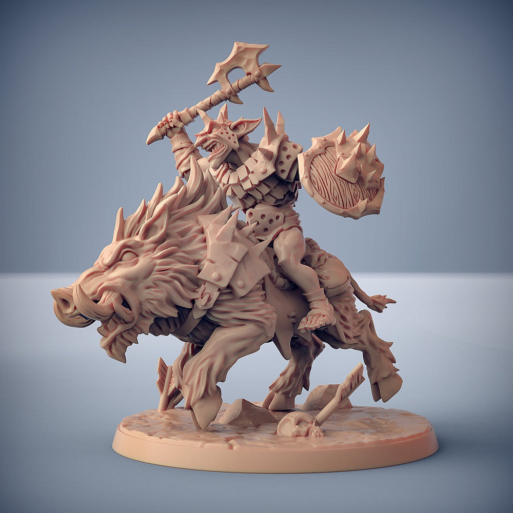 3D Printed Artisan Guild Hobgoblin Razorbeast Riders Blackrazor Hobgoblins 28mm 32mm (Online Only)