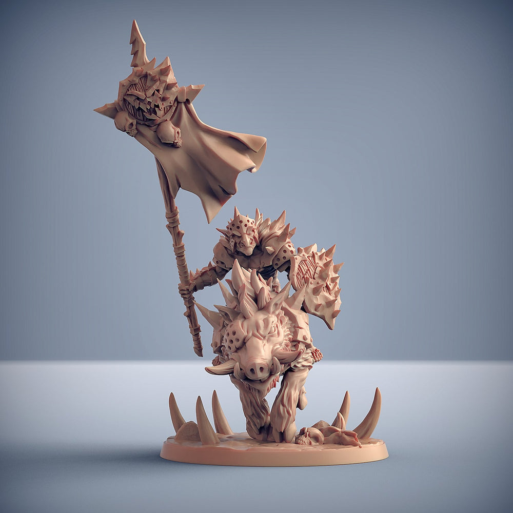 3D Printed Artisan Guild Hobgoblin Razorbeast Riders Blackrazor Hobgoblins 28mm 32mm (Online Only)