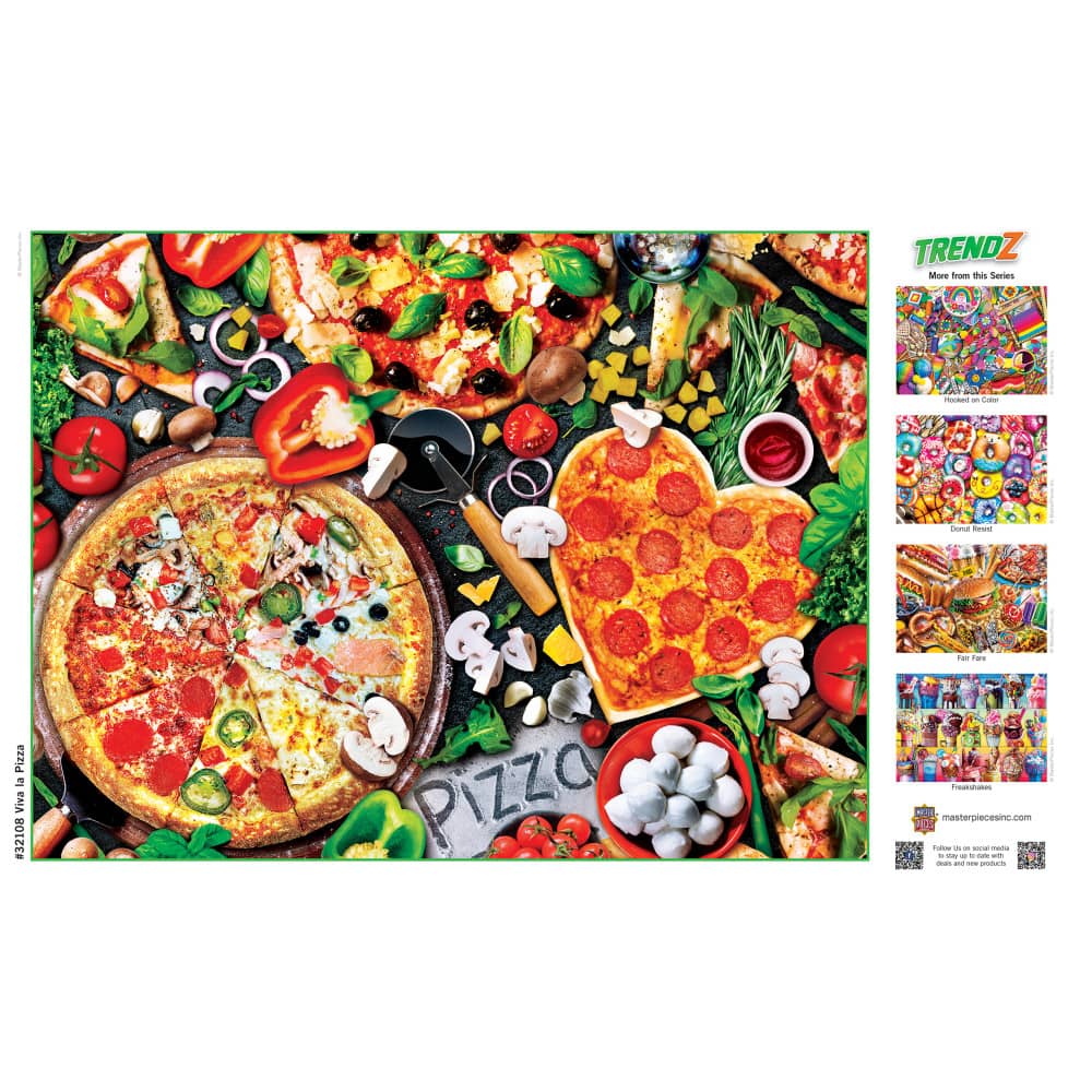 Trendz - Viva La Pizza 300 Piece EZ Grip Jigsaw Puzzle