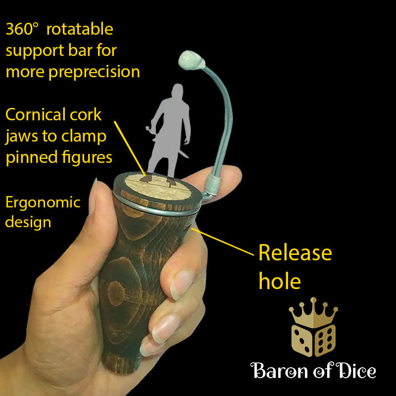 Miniature Grip V.3 Dark (70mm) (ONLINE ORDER ONLY)